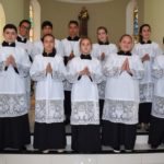 Investidura dos novos Coroinhas e Cerimoniários na Paróquia Santo Antônio de Lisboa Japira/PR.